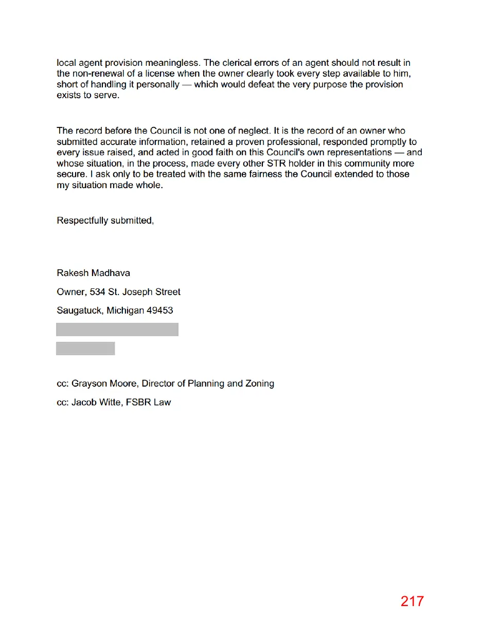 Page 217 of the packet, a scanned page