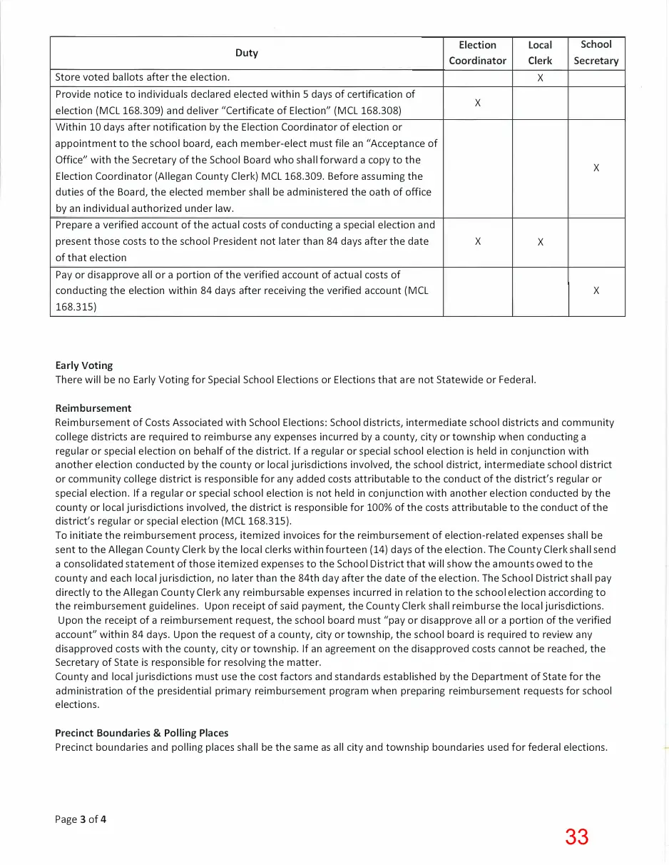 Page 33 of the packet; its text follows