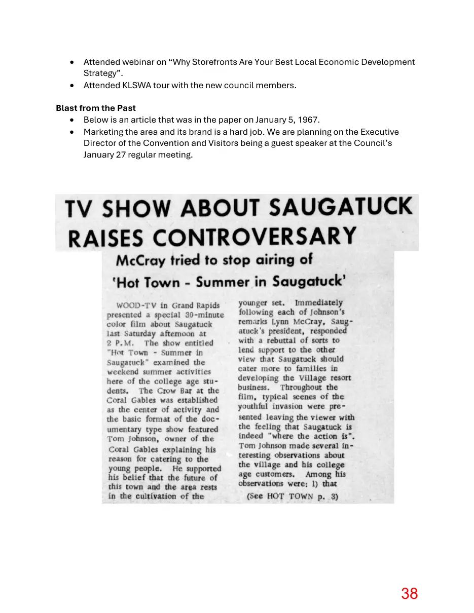 Page 38 of the packet; its text follows