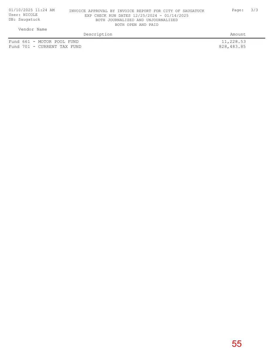 Page 55 of the packet; its text follows