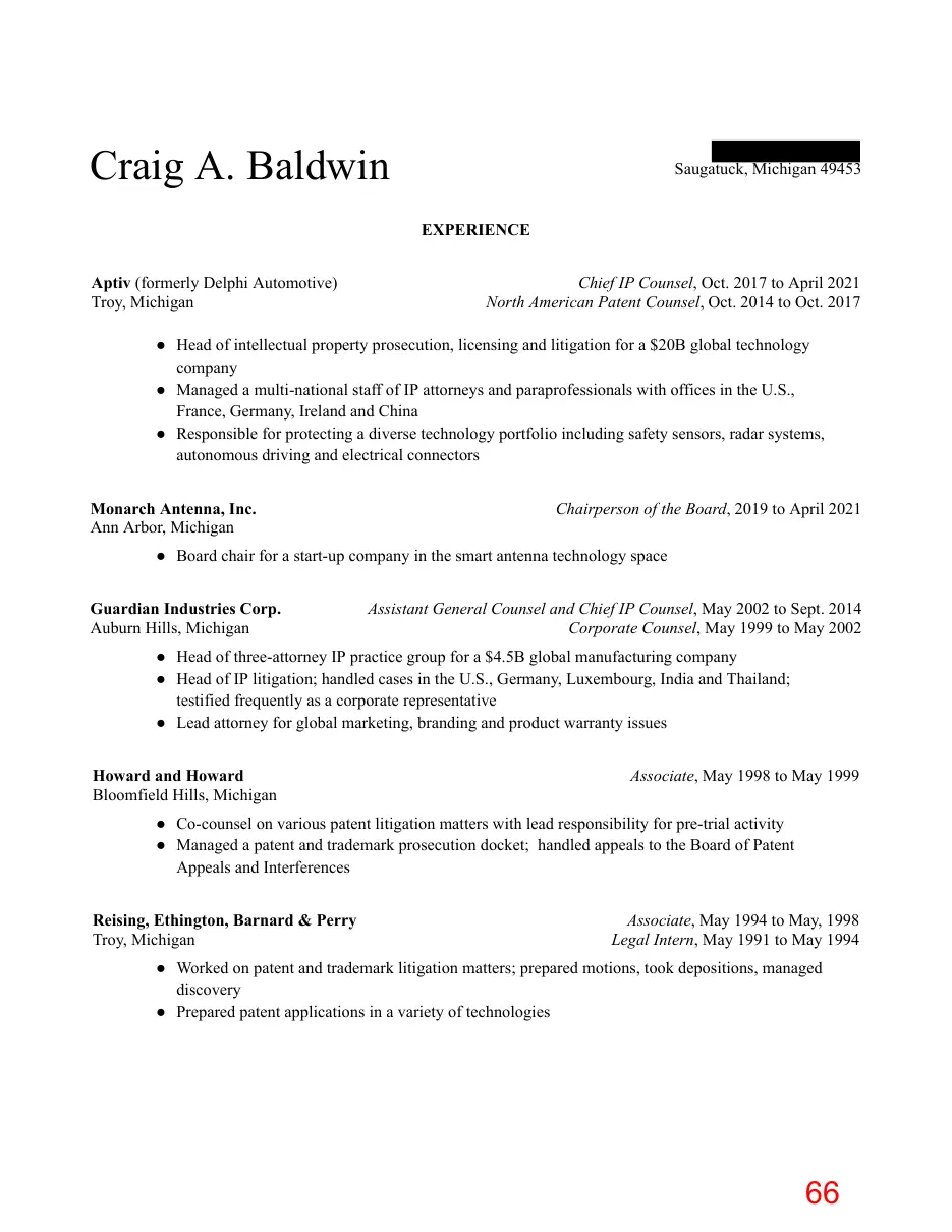 Page 66 of the packet; its text follows