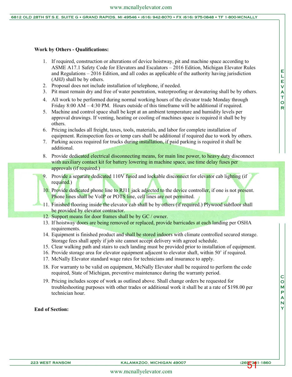 Page 51 of the packet; its text follows