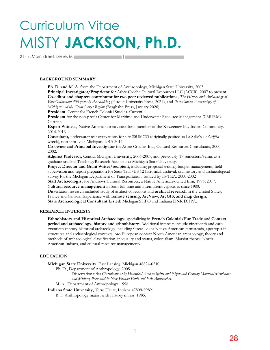 Page 28 of the packet; its text follows