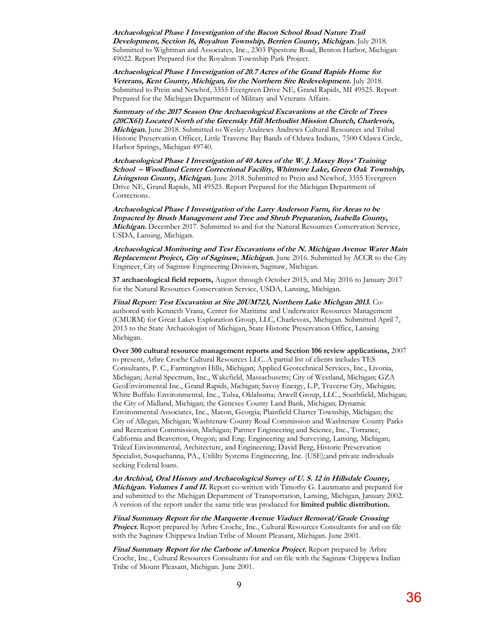Page 36 of the packet; its text follows