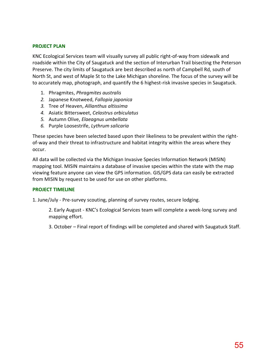 Page 55 of the packet; its text follows