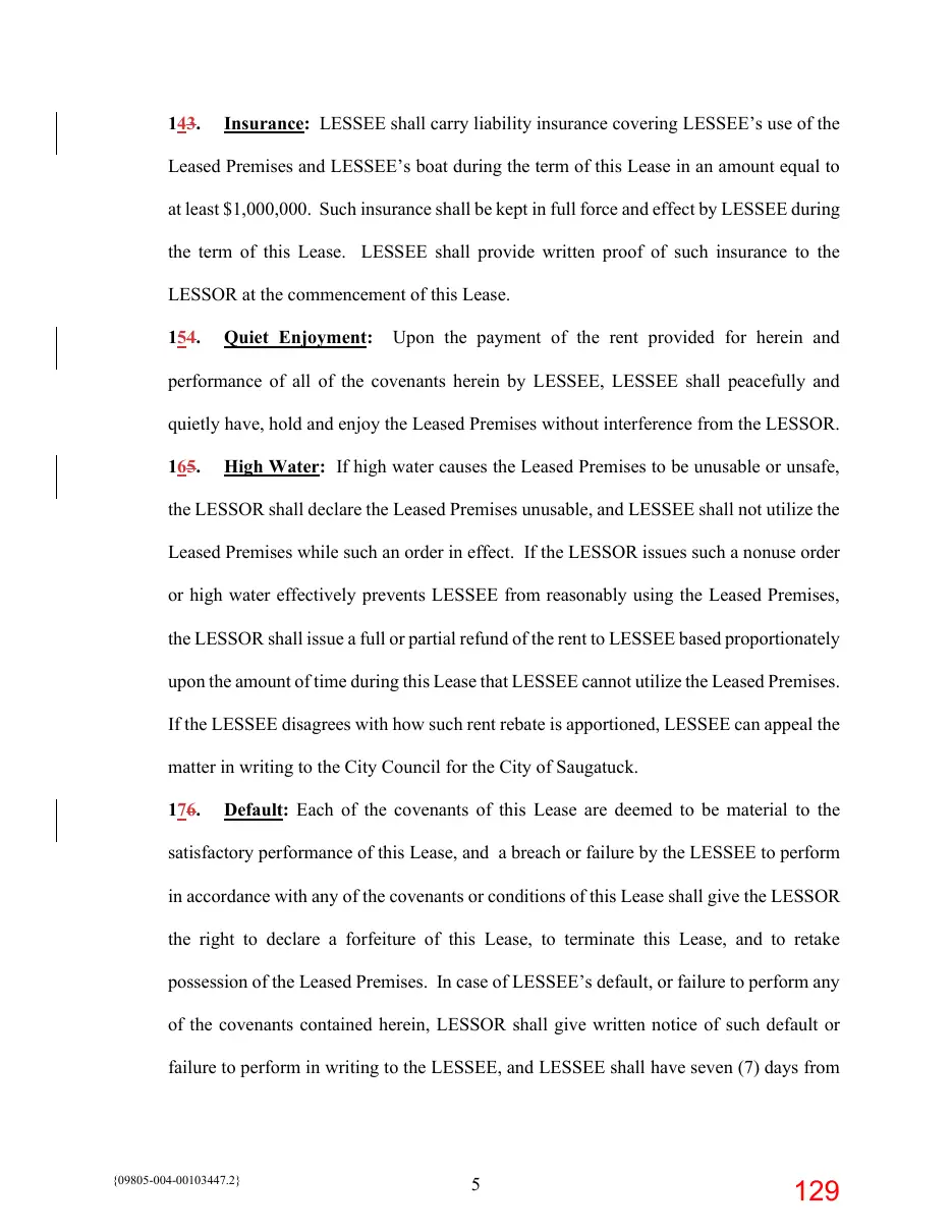 Page 129 of the packet; its text follows