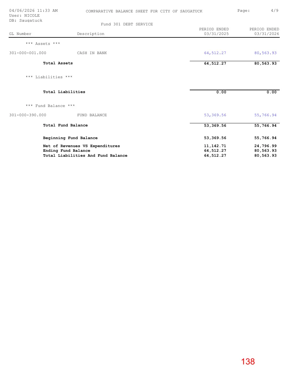 Page 138 of the packet; its text follows