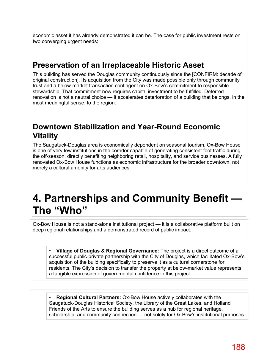 Page 188 of the packet; its text follows