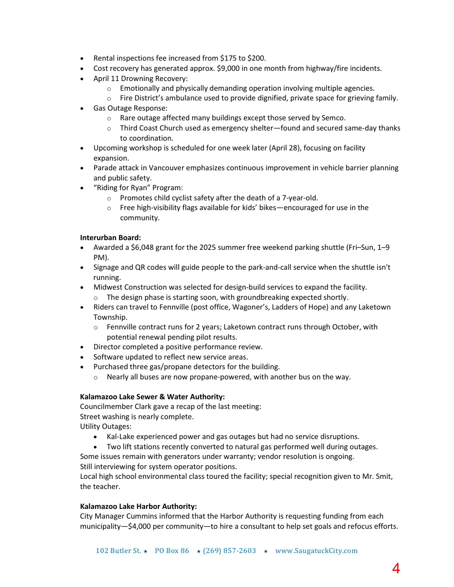 Page 4 of the packet; its text follows