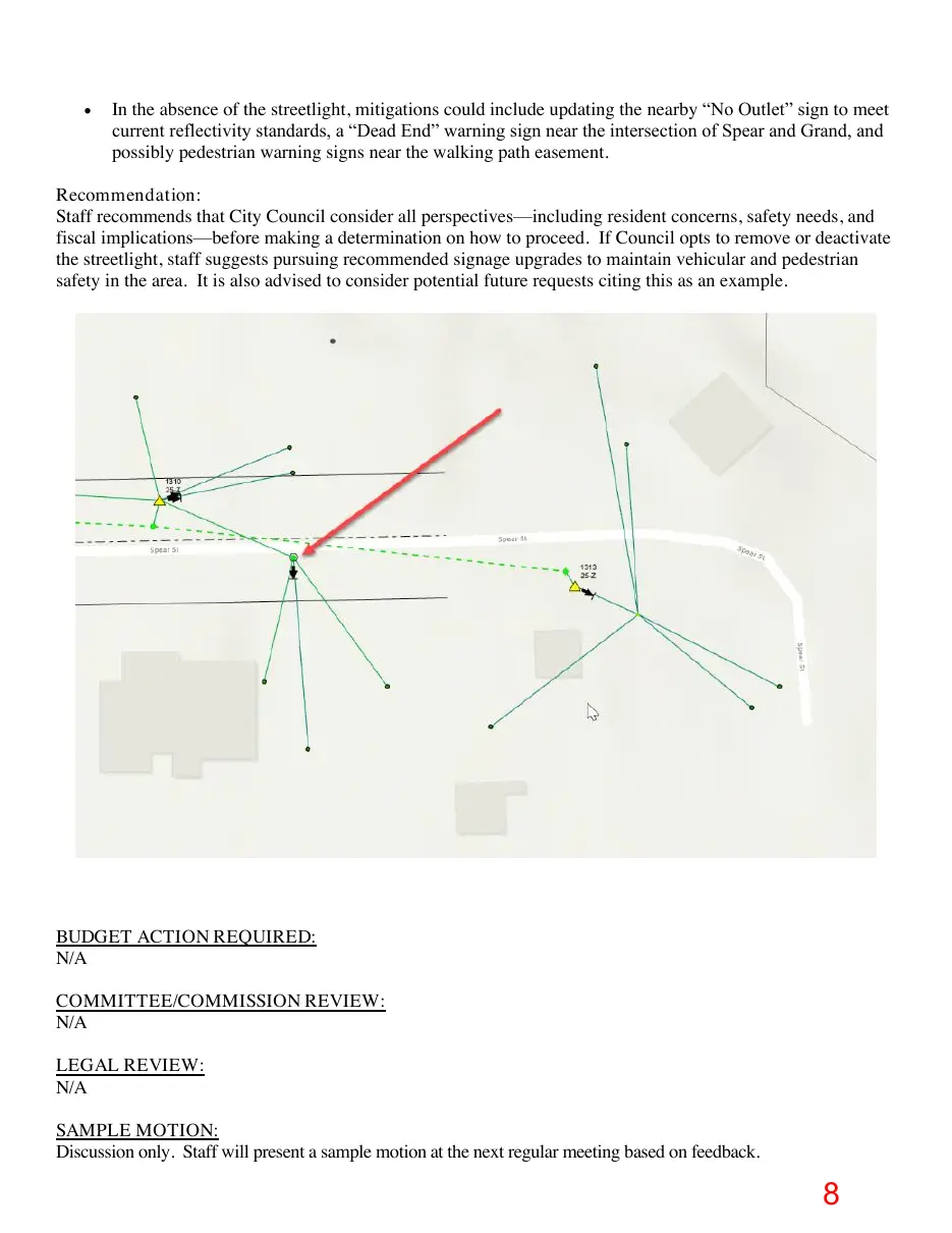 Page 8 of the packet; its text follows