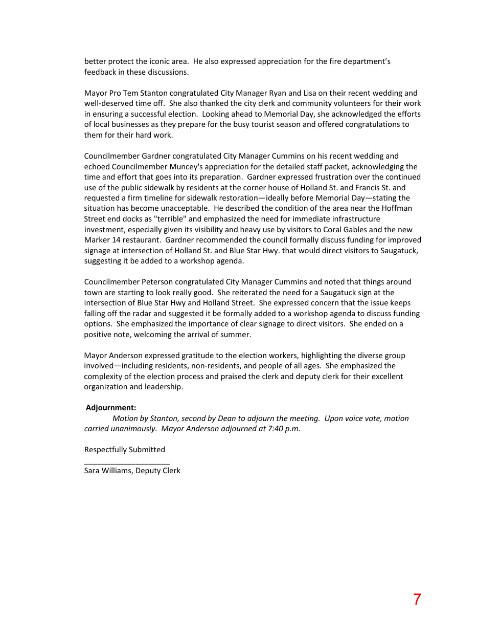 Page 7 of the packet; its text follows