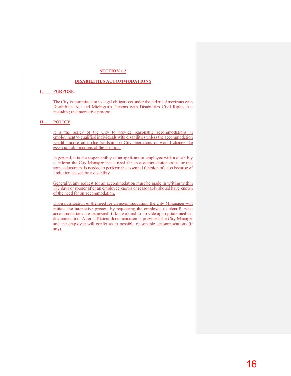 Page 16 of the packet; its text follows