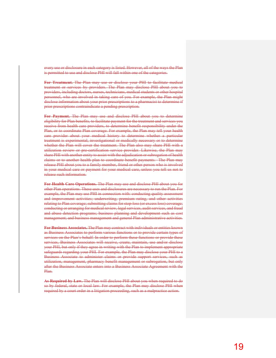 Page 19 of the packet; its text follows