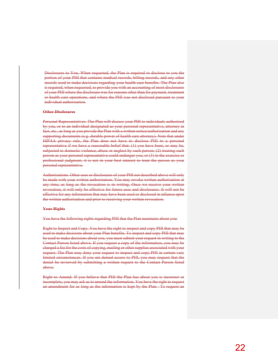 Page 22 of the packet; its text follows