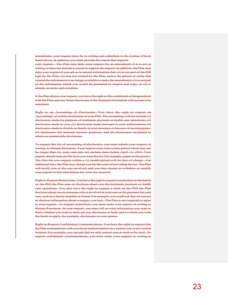 Page 23 of the packet; its text follows