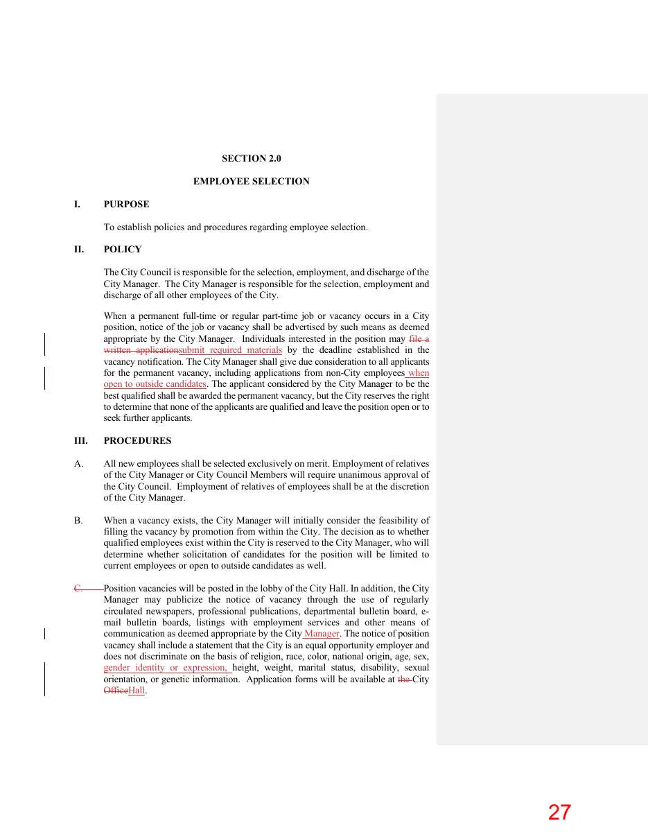 Page 27 of the packet; its text follows
