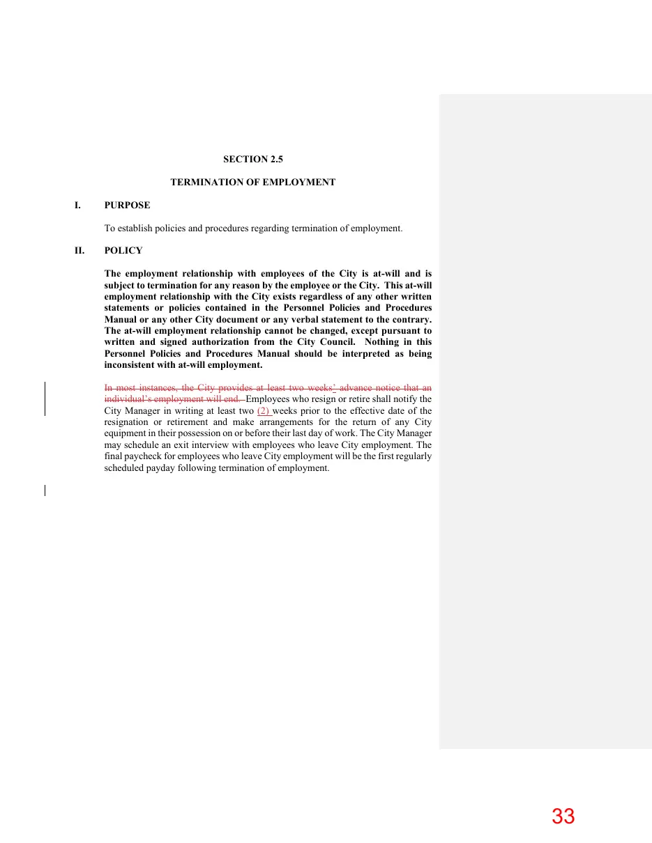 Page 33 of the packet; its text follows
