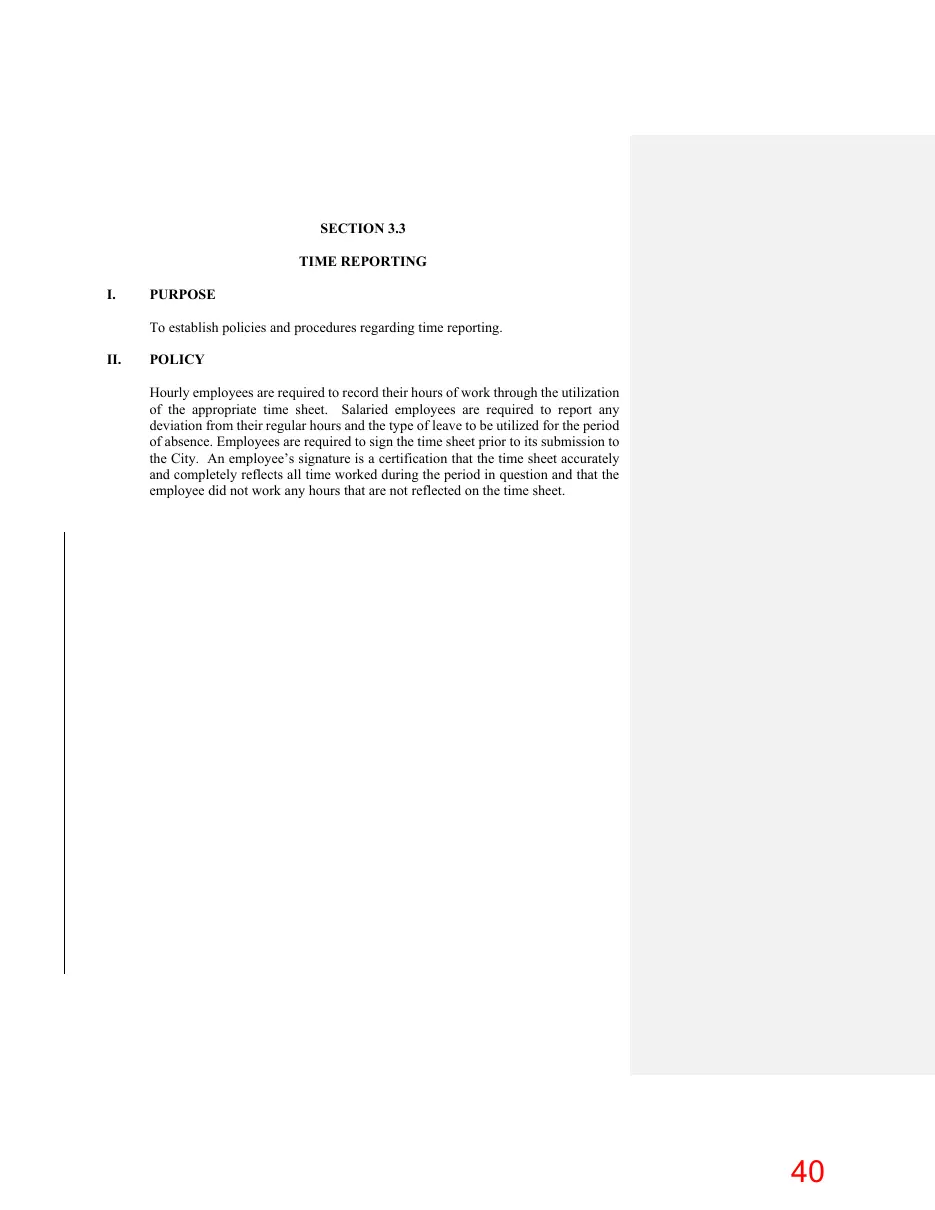 Page 40 of the packet; its text follows