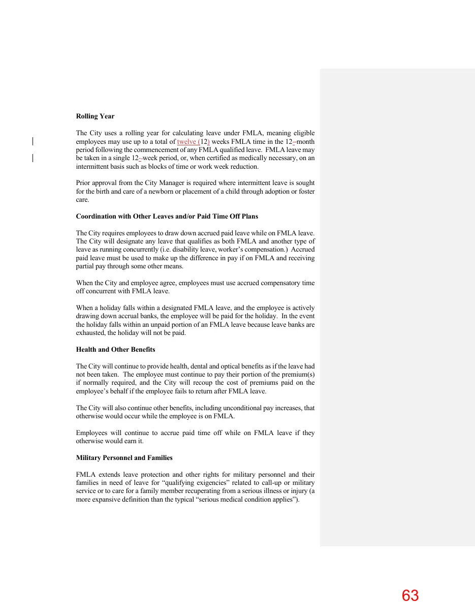 Page 63 of the packet; its text follows