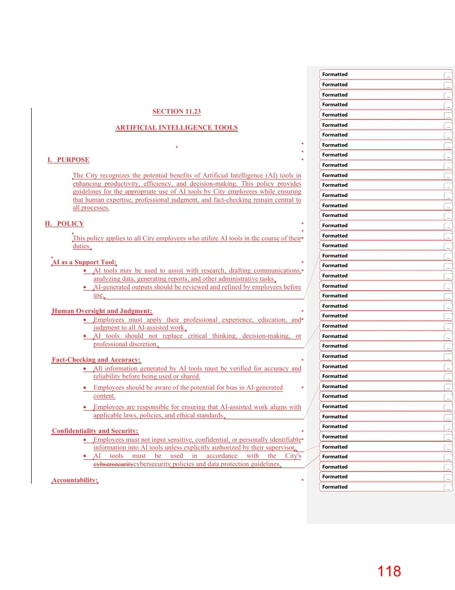Page 118 of the packet; its text follows