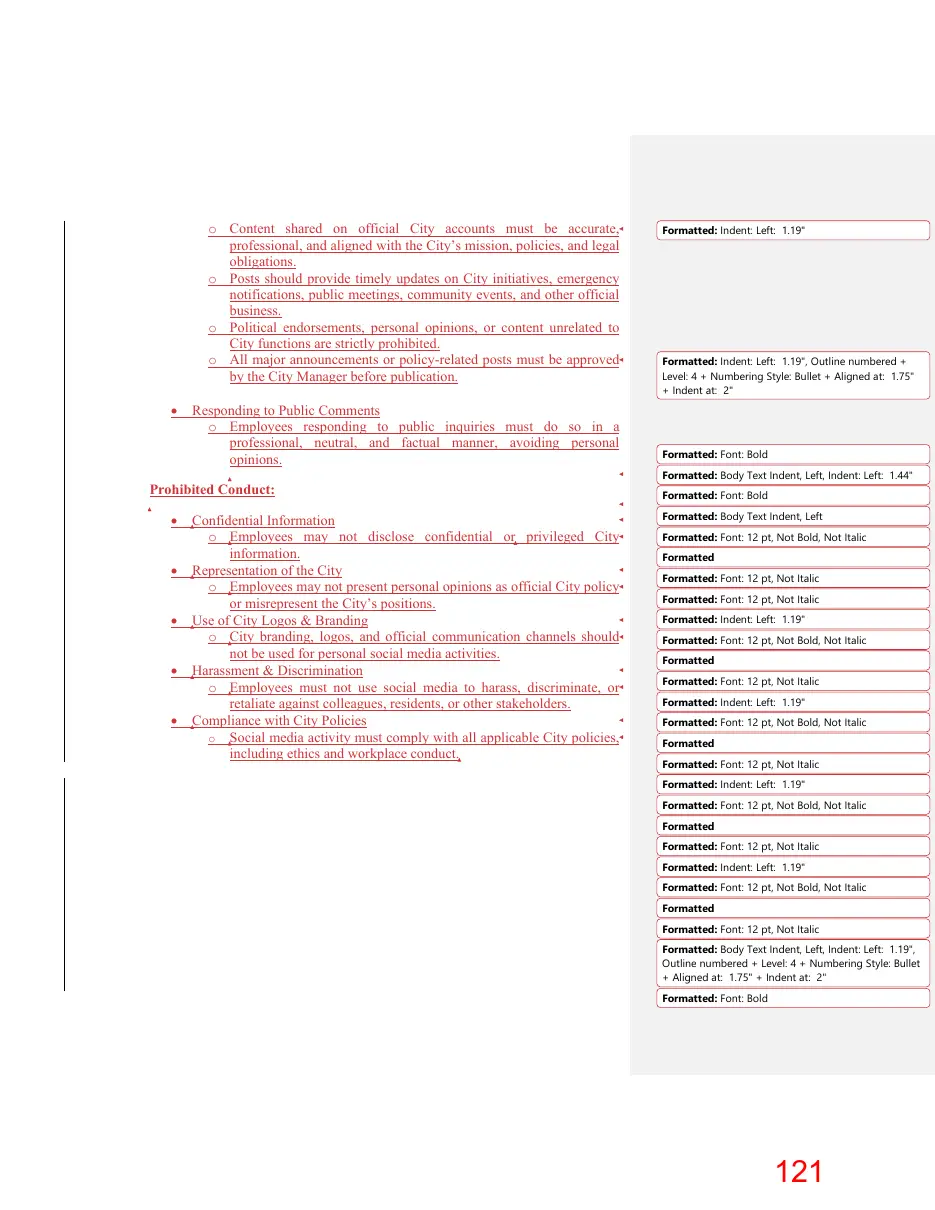 Page 121 of the packet; its text follows