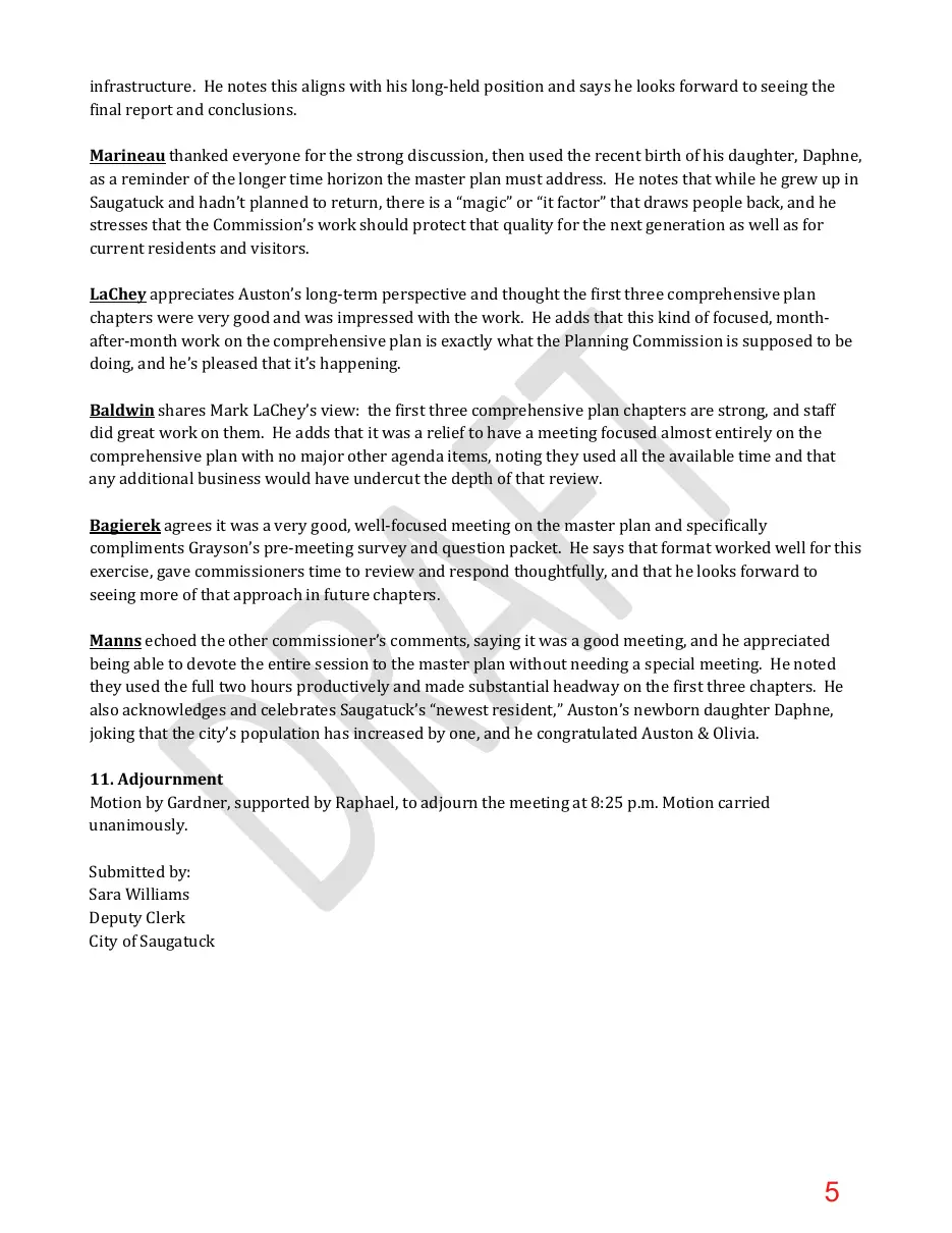 Page 5 of the packet; its text follows