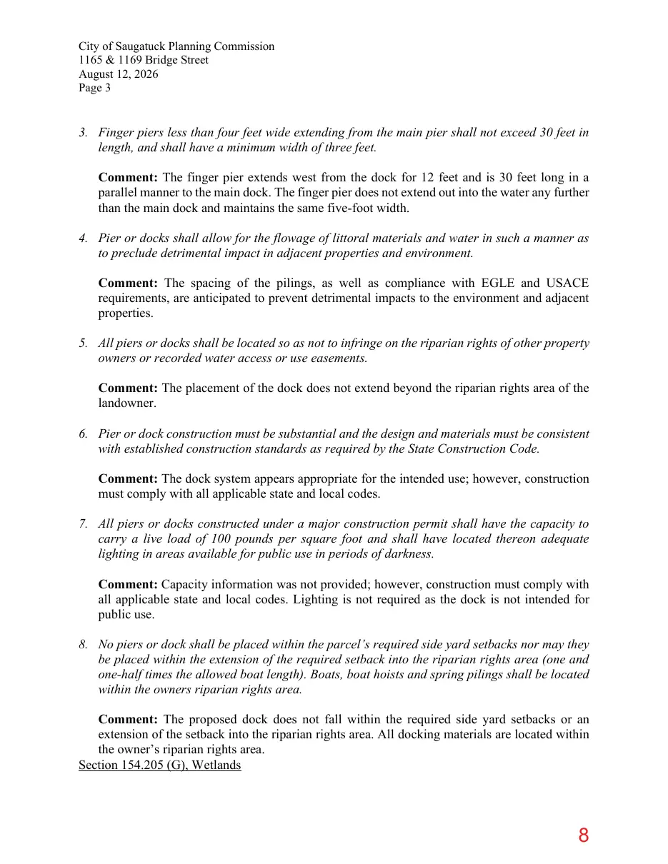 Page 8 of the packet; its text follows