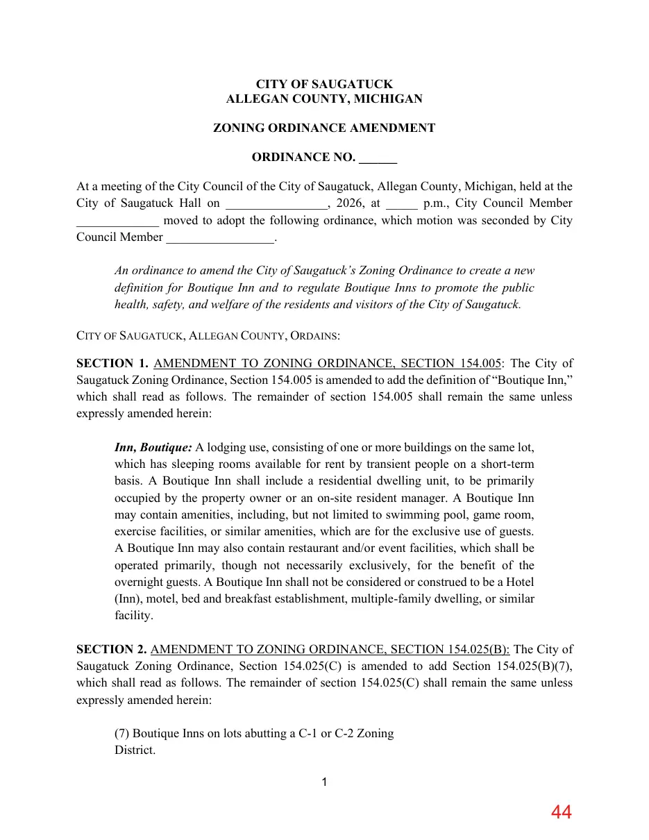 Page 44 of the packet; its text follows