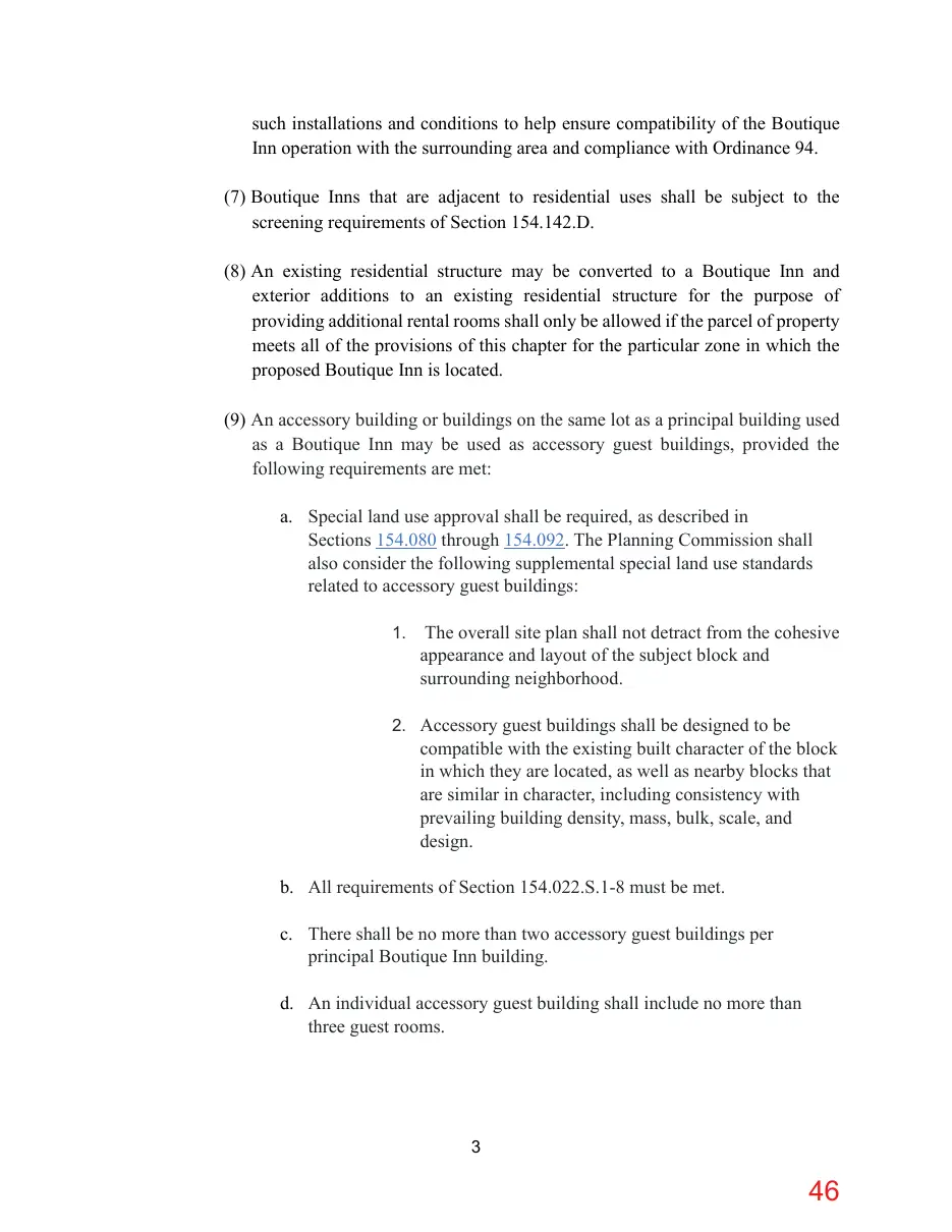 Page 46 of the packet; its text follows
