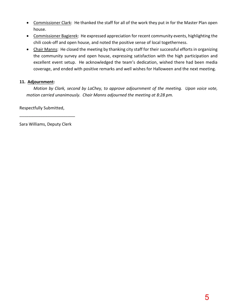 Page 5 of the packet; its text follows