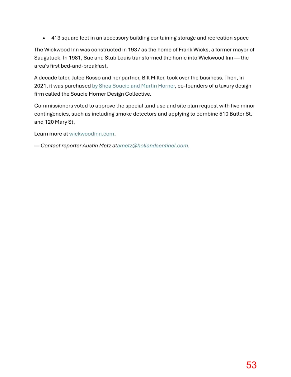 Page 53 of the packet; its text follows
