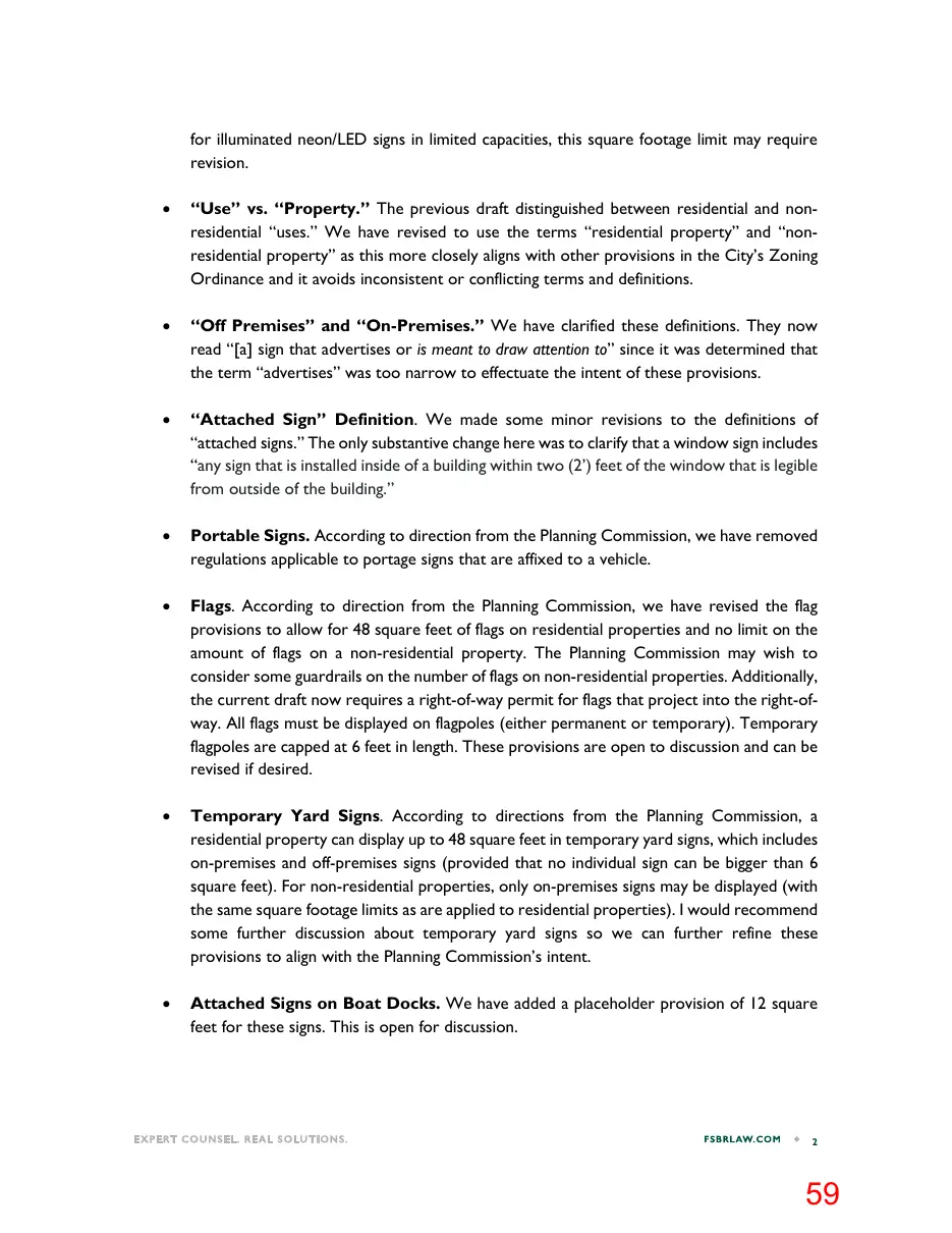 Page 59 of the packet; its text follows
