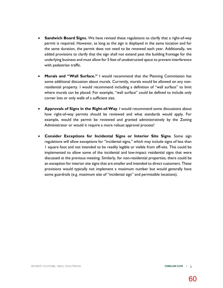 Page 60 of the packet; its text follows