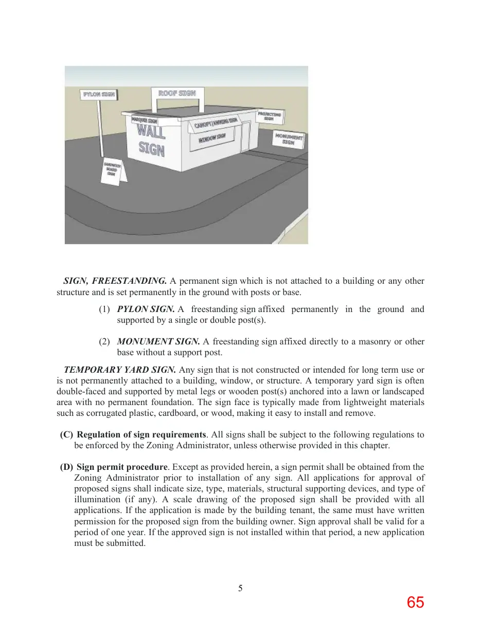 Page 65 of the packet; its text follows