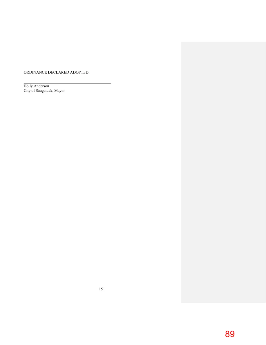 Page 89 of the packet; its text follows