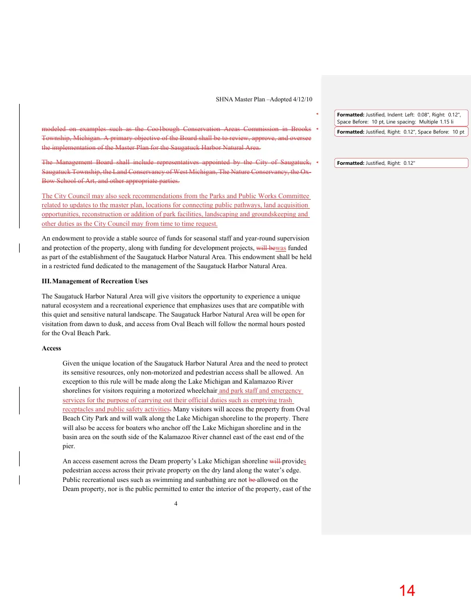 Page 14 of the packet; its text follows
