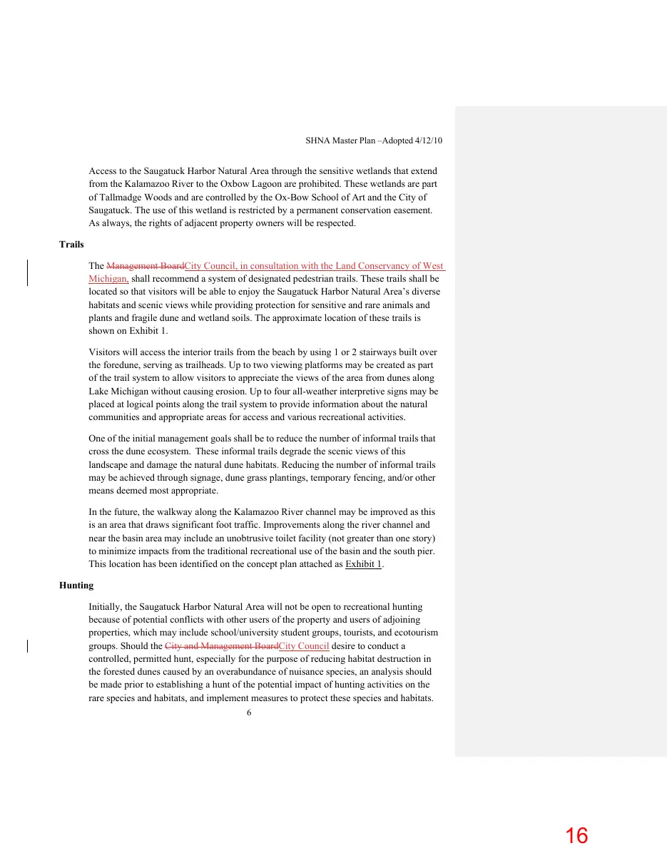 Page 16 of the packet; its text follows