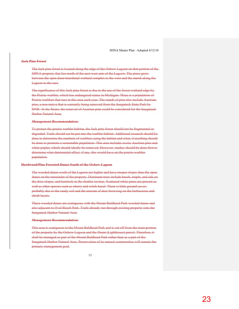 Page 23 of the packet; its text follows