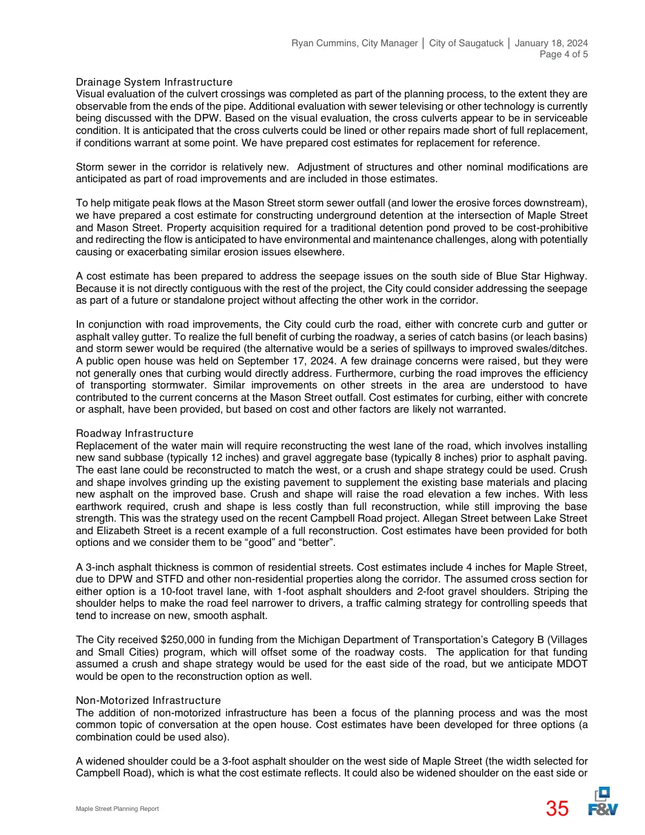 Page 35 of the packet; its text follows