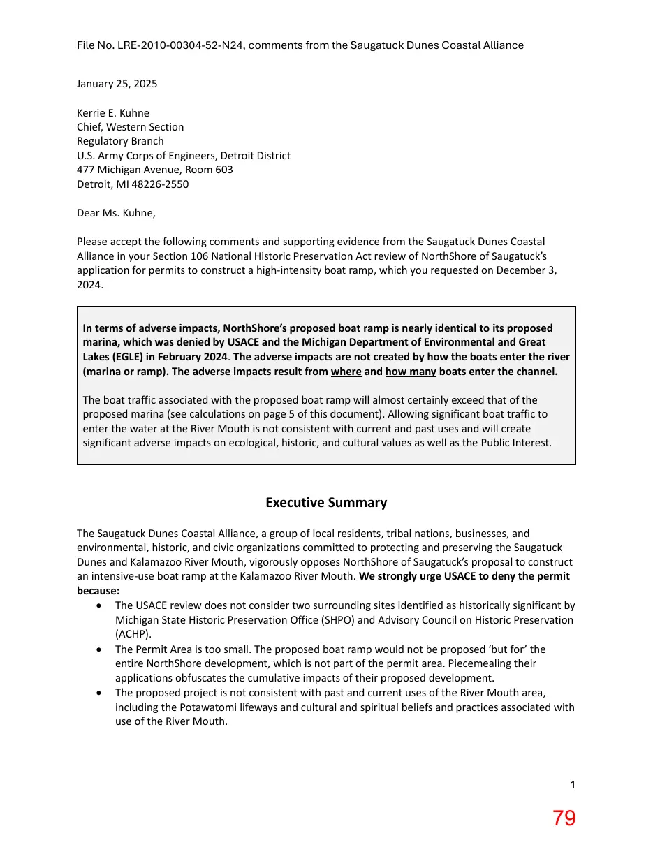 Page 79 of the packet; its text follows