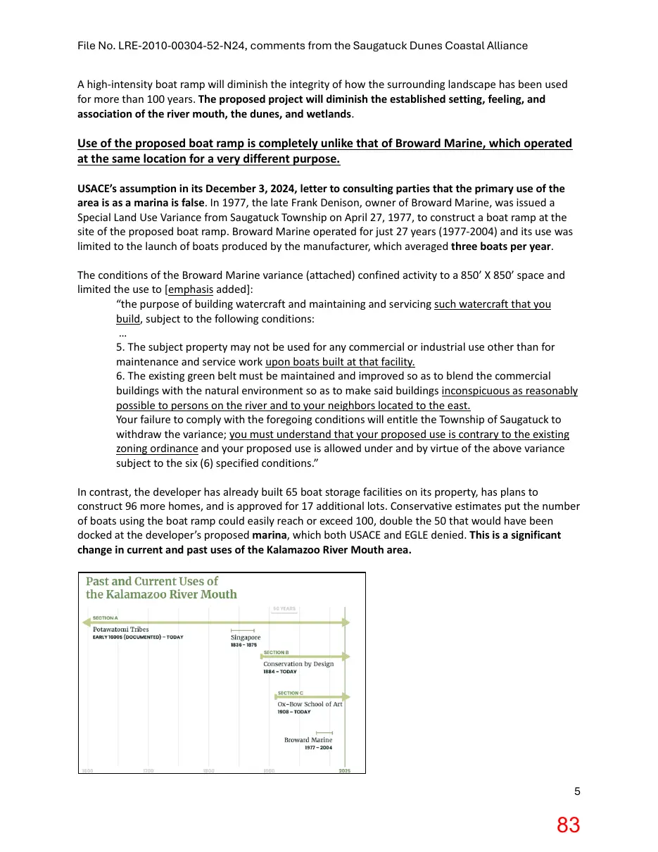 Page 83 of the packet; its text follows