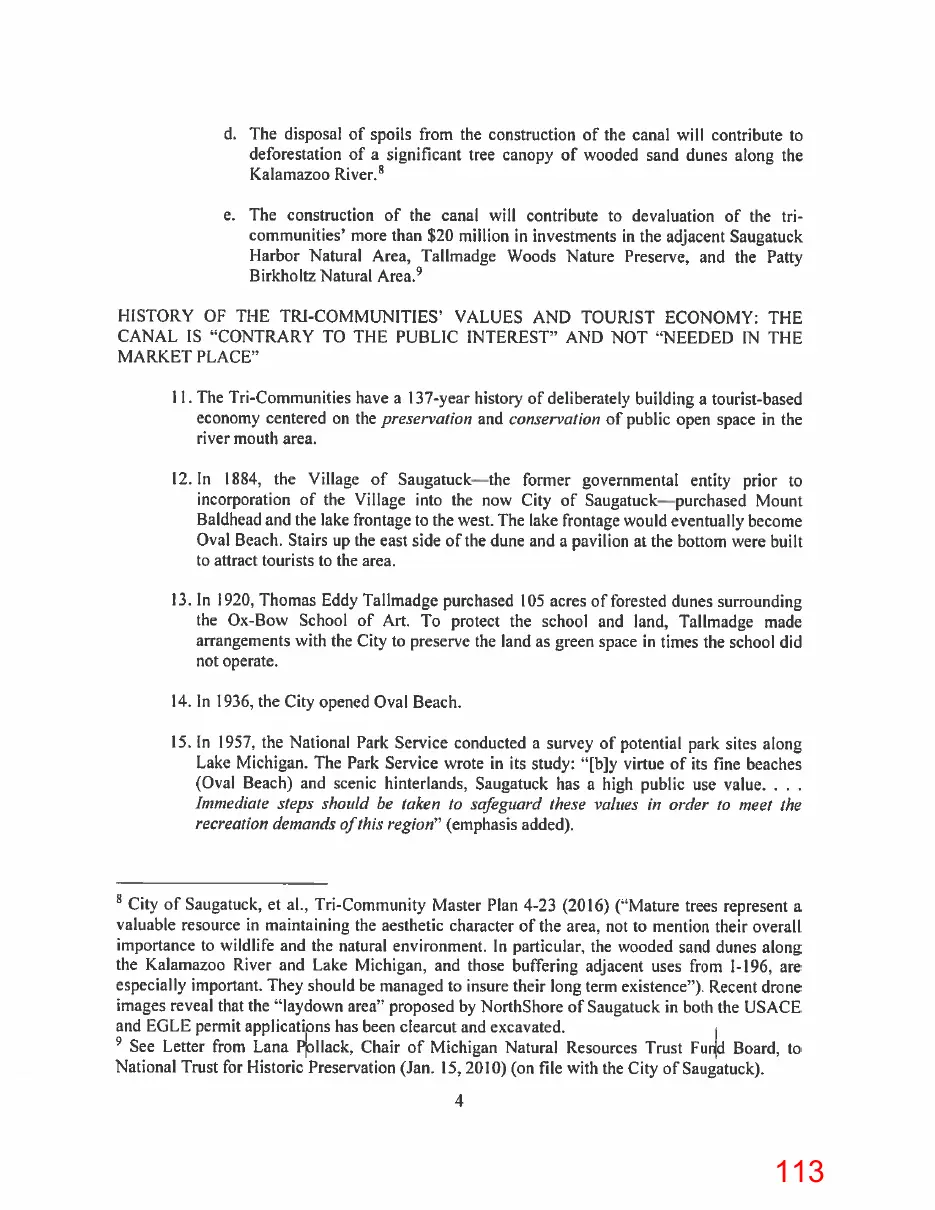 Page 113 of the packet, a scanned page