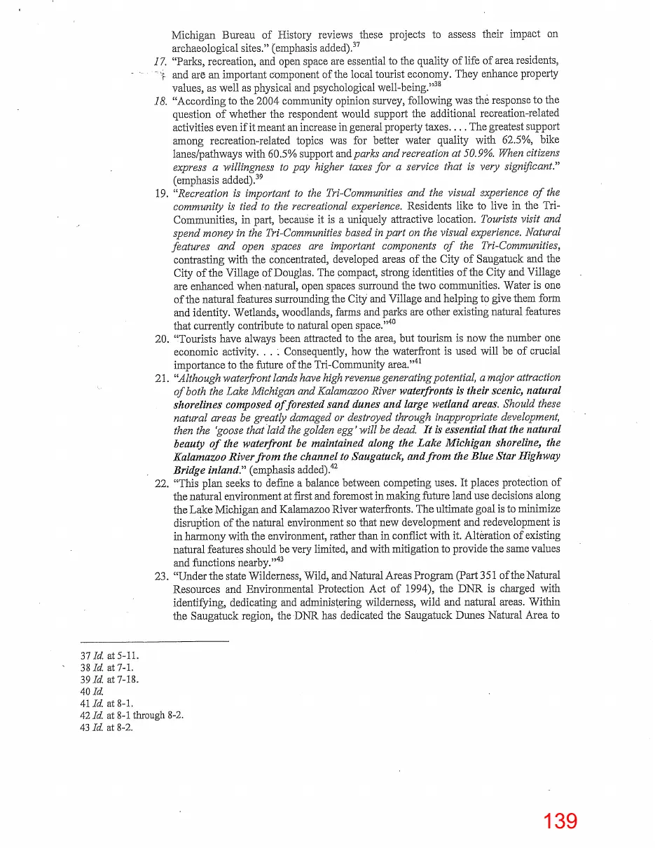 Page 139 of the packet, a scanned page