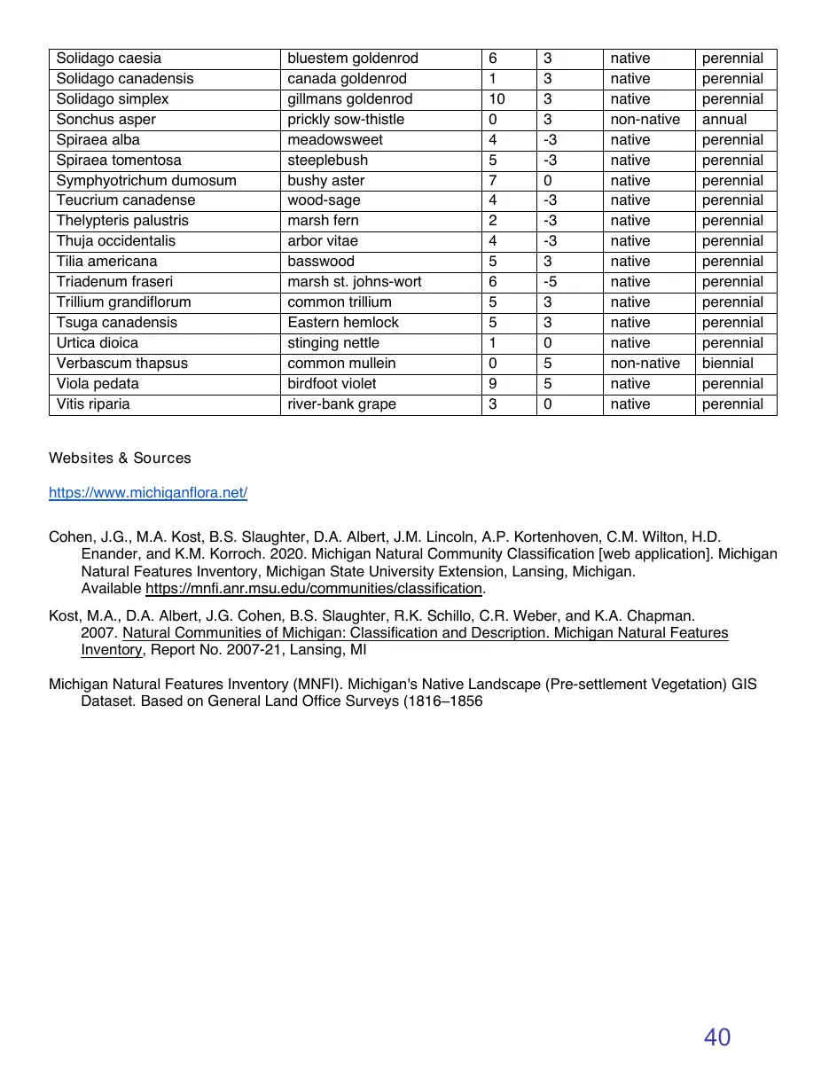 Page 40 of the packet; its text follows
