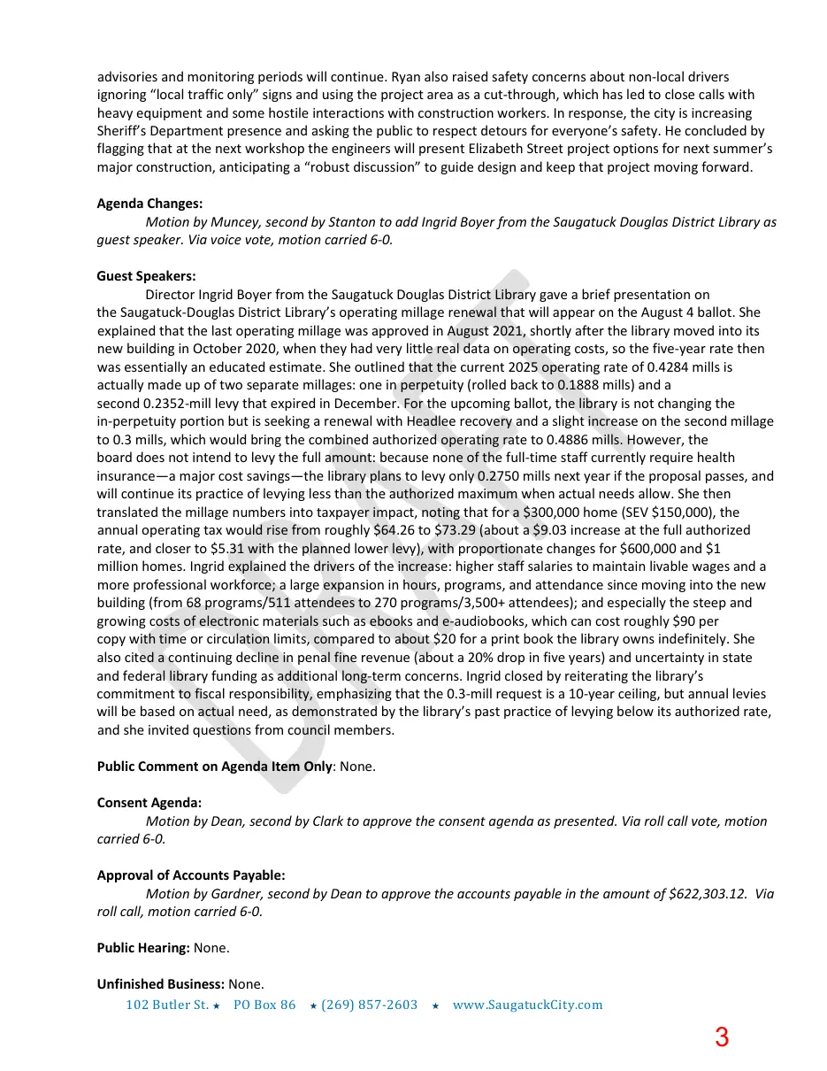 Page 3 of the packet; its text follows