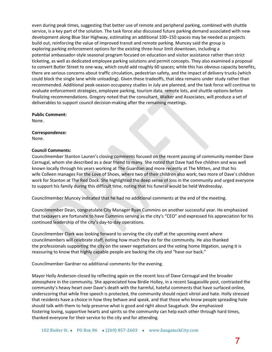 Page 7 of the packet; its text follows