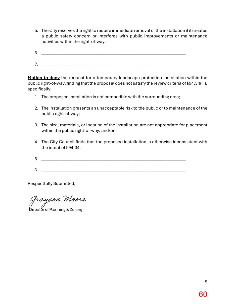 Page 60 of the packet; its text follows