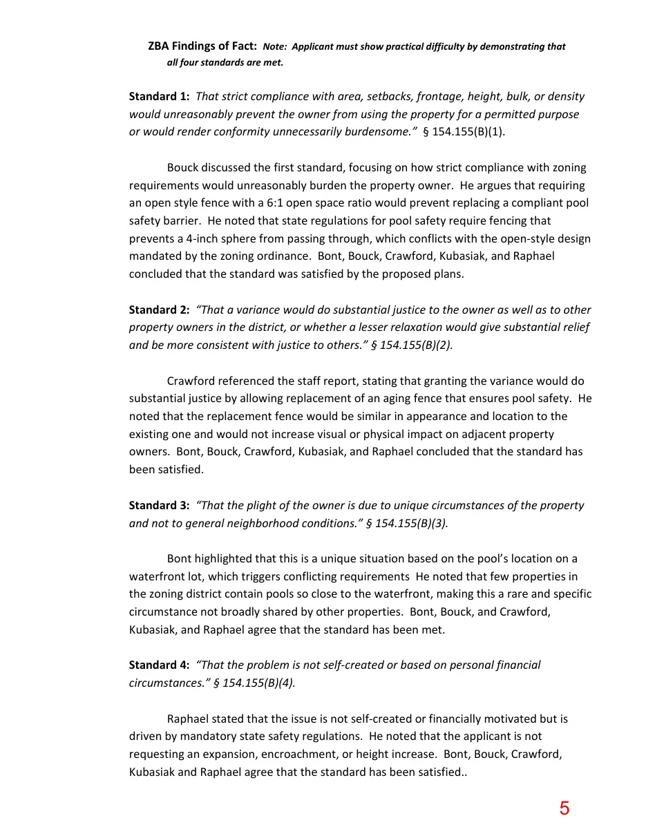 Page 5 of the packet; its text follows