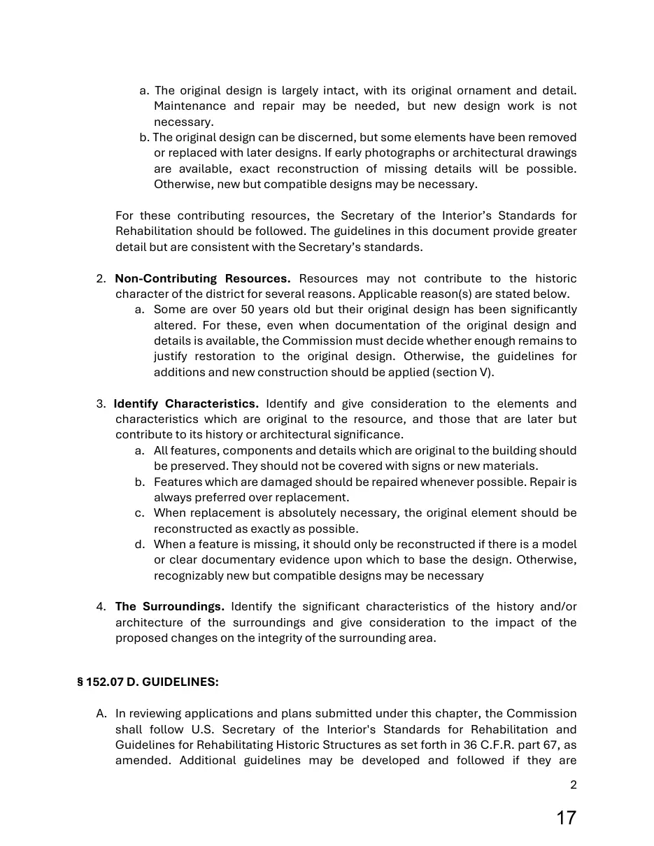 Page 17 of the packet; its text follows