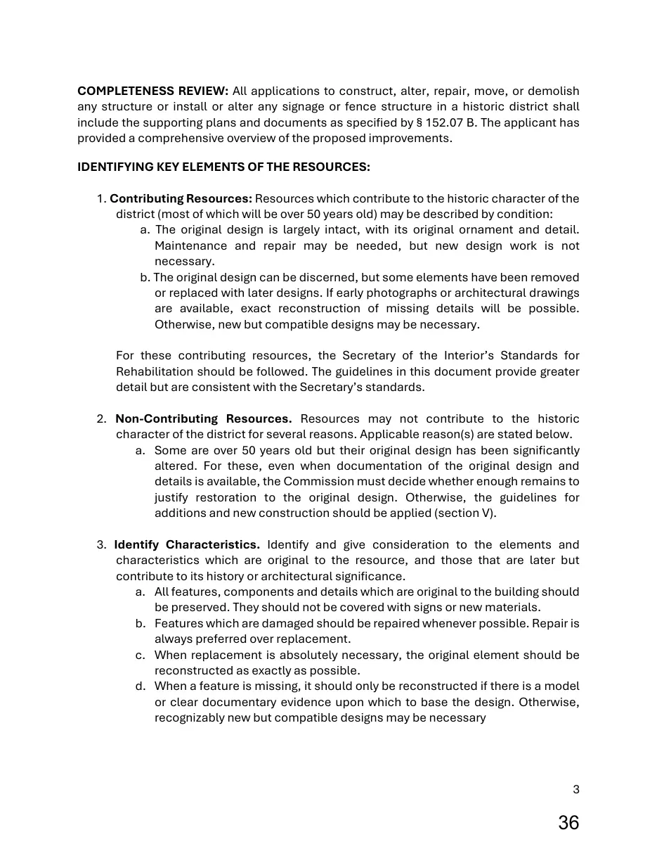 Page 36 of the packet; its text follows